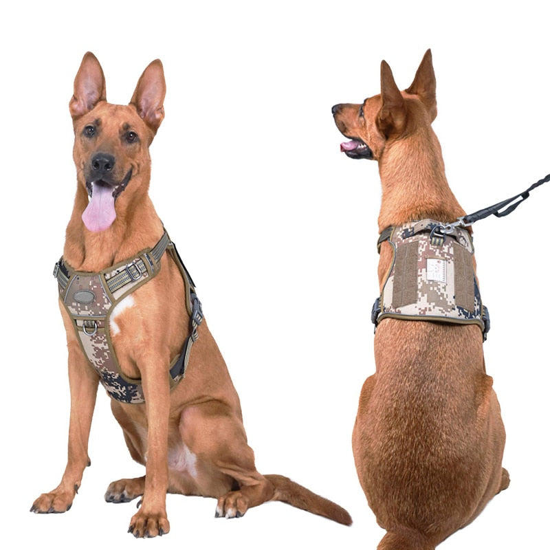 Training Easy Control Tactical Dog Harness