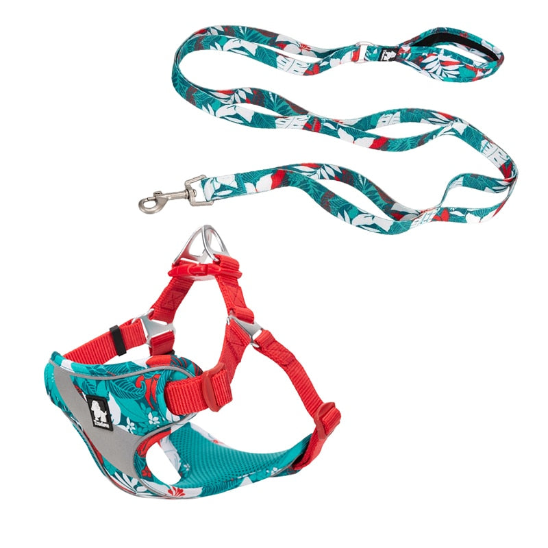 Reflective Pure Cotton Padding Dog Harness