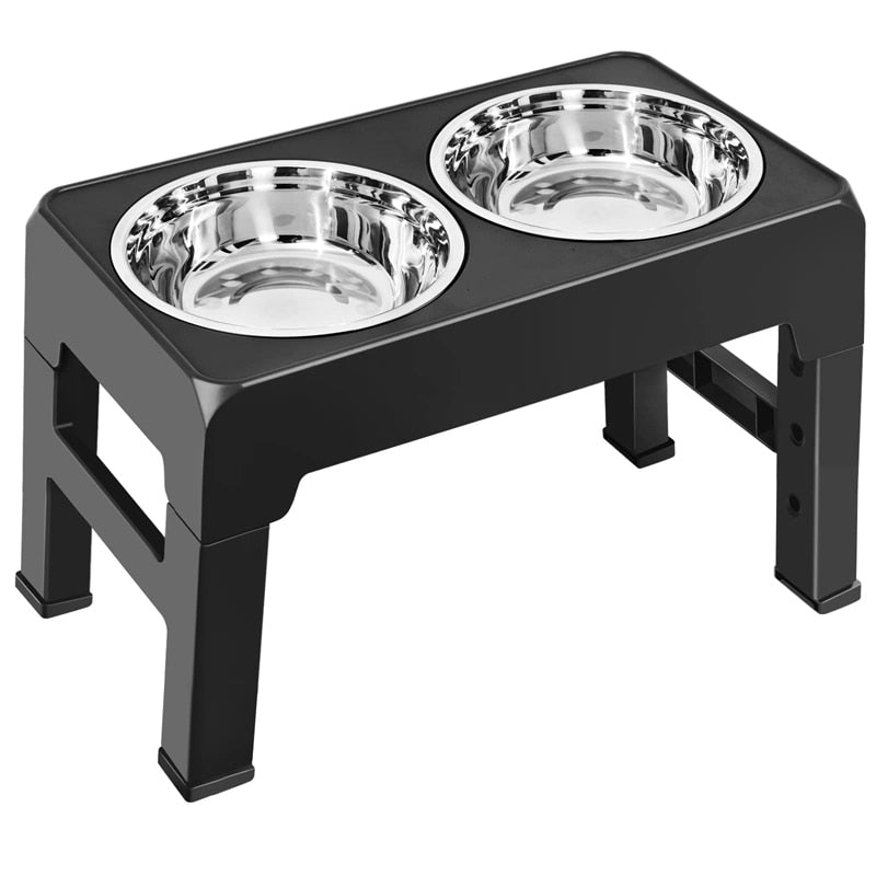 4 Heights Stainless Steel Dog Bowl