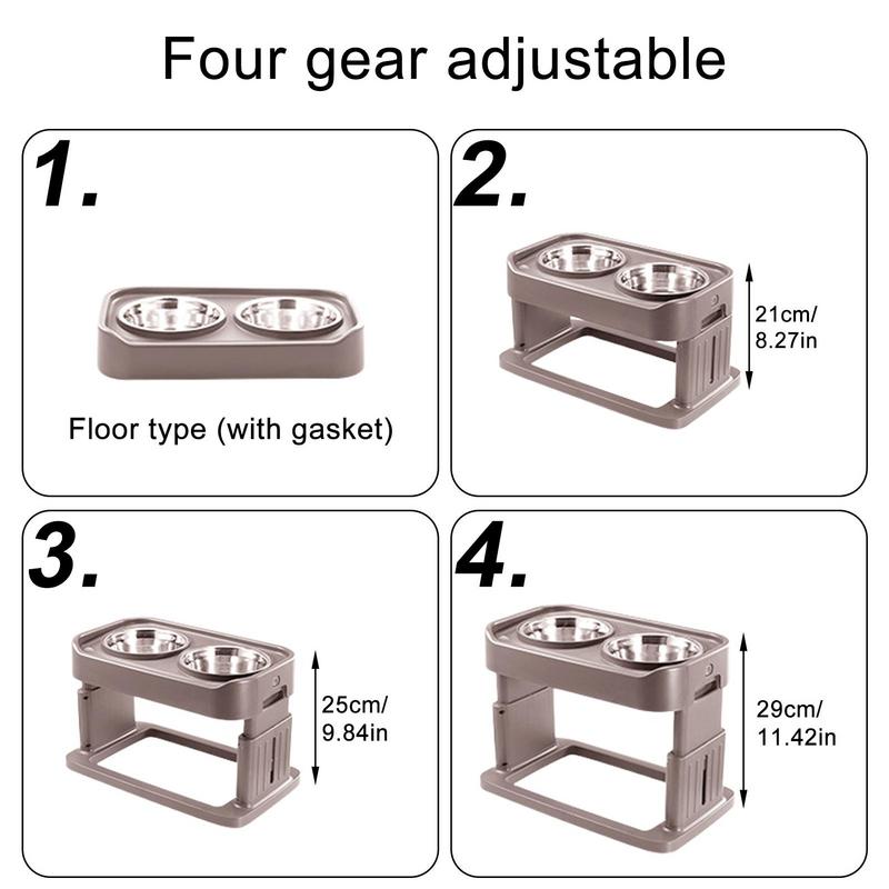 3 Heights Dog Raised Feeders