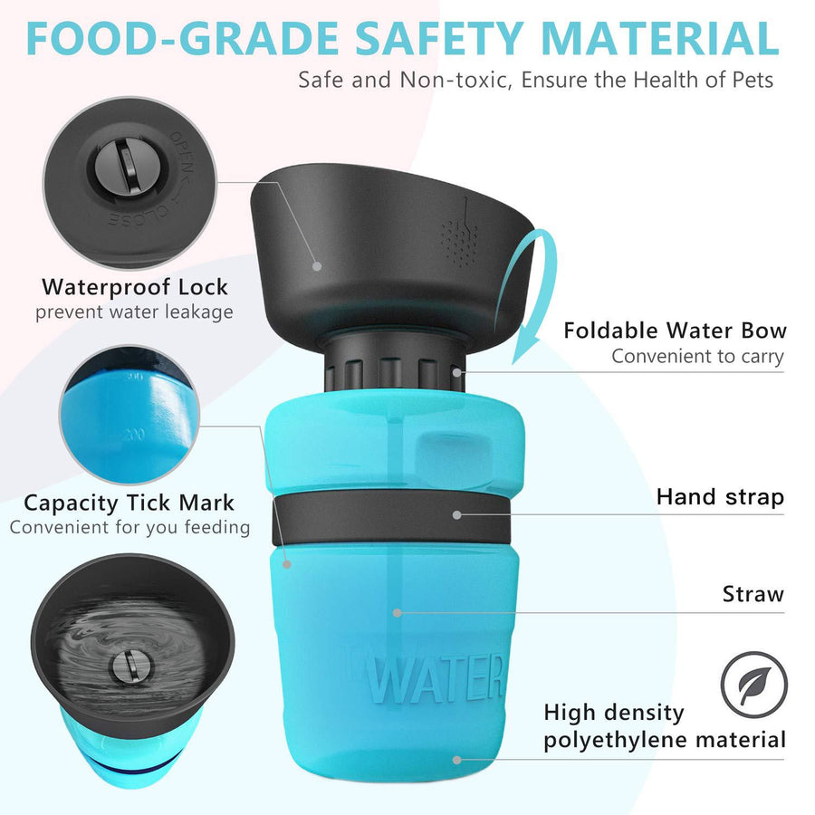 Outdoor Travel Dog Water Bottle