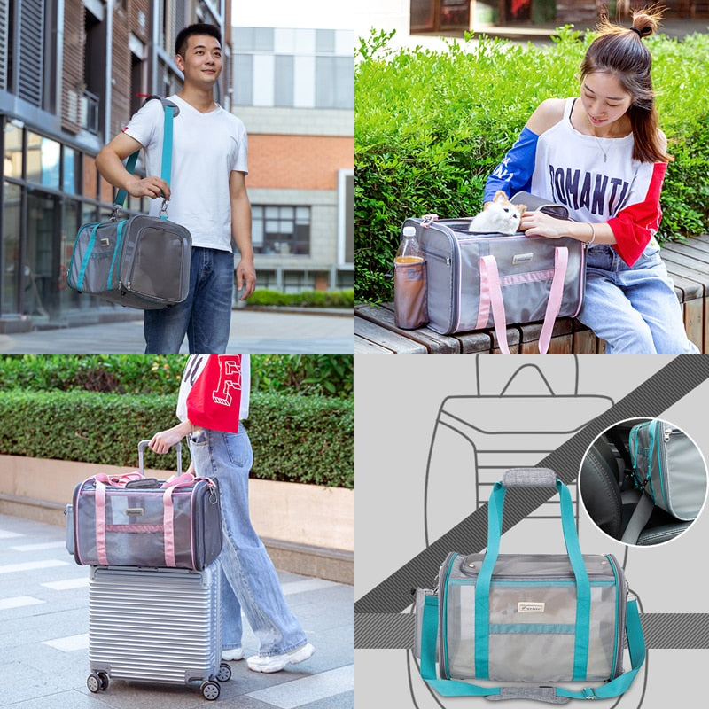 Car Fixed Design Pet Carrier Bag