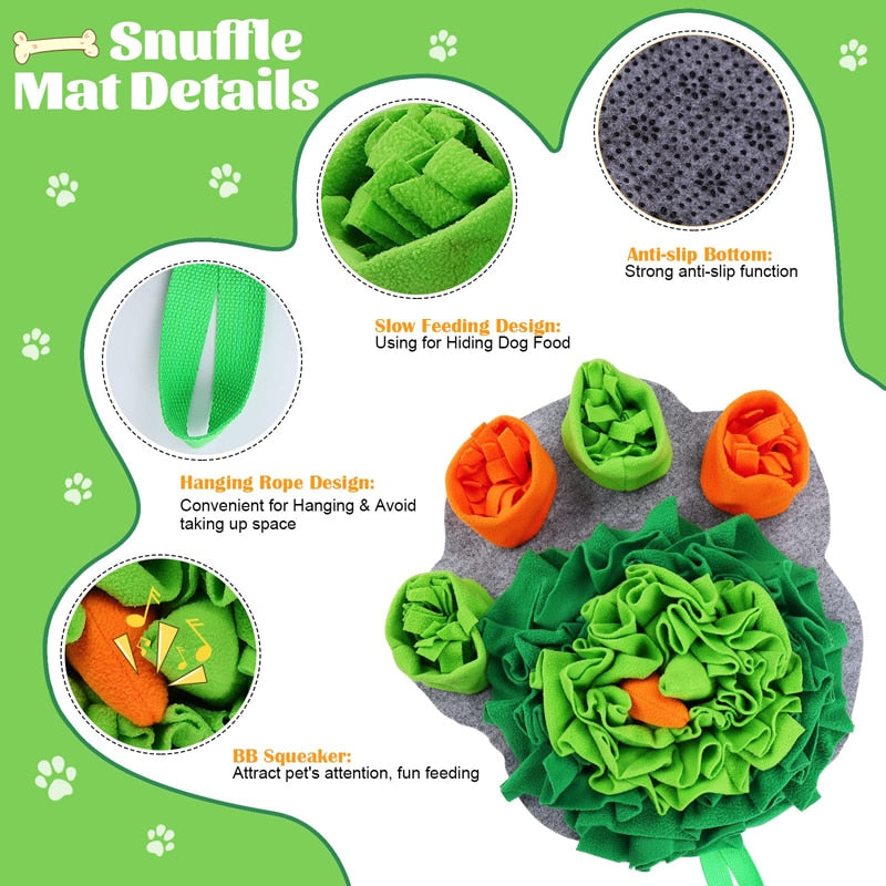 Paw Shape Dog Snuffle Mats