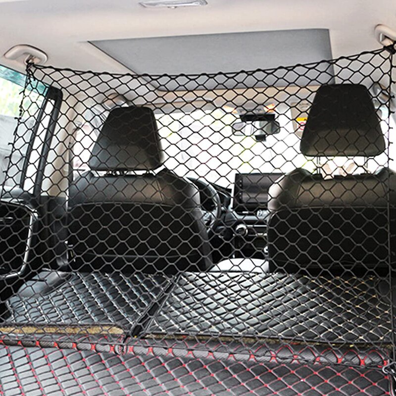 Adjustable Durable Dog Car Safety Barrier Net