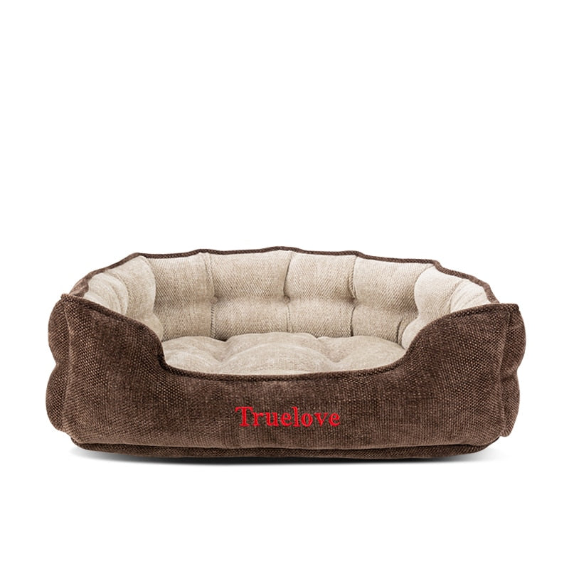 Luxury Silk Fillings Dog Bed