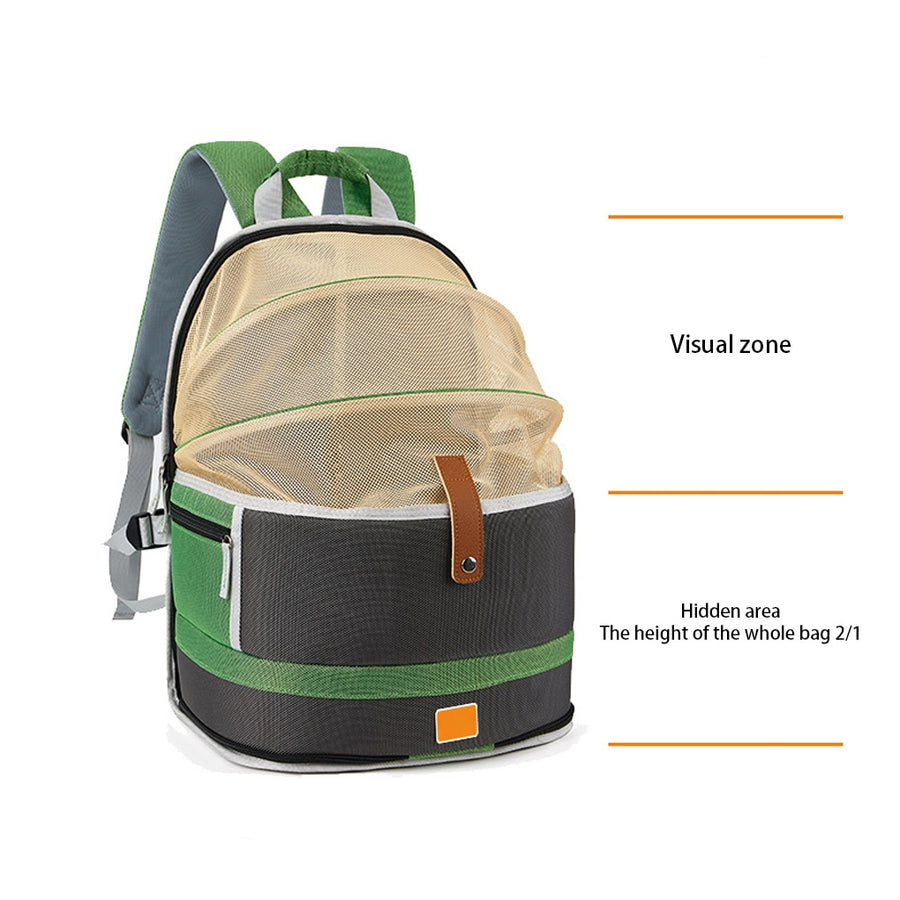 Mesh Cloth Pet Travel Backpack