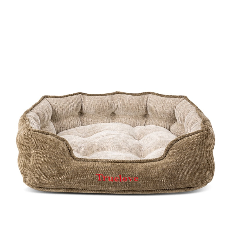 Luxury Silk Fillings Dog Bed