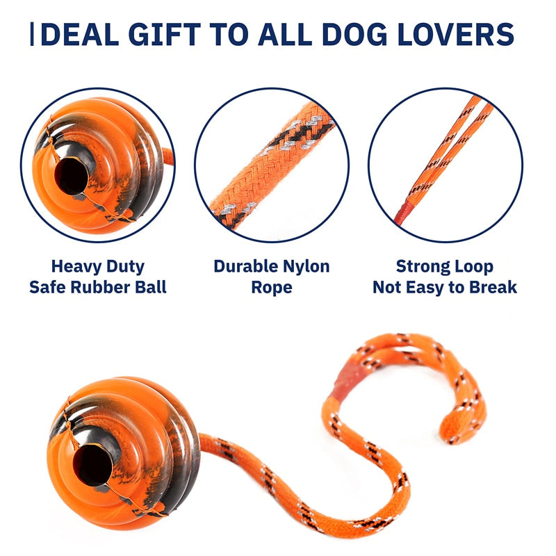 Throw Thug War Fetch Rope Dog Toy