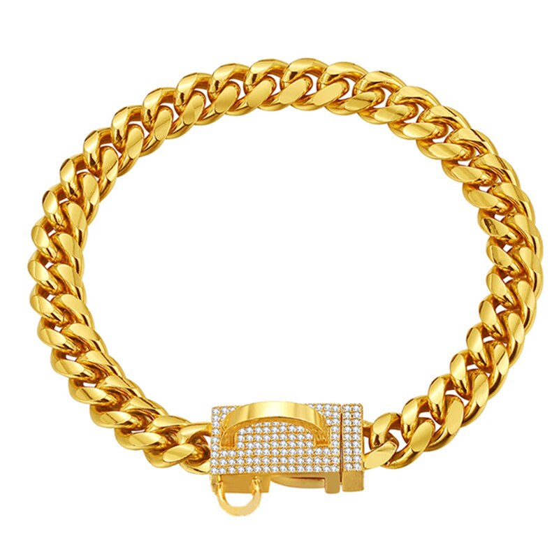 Cuban Link Designer Dog Collar