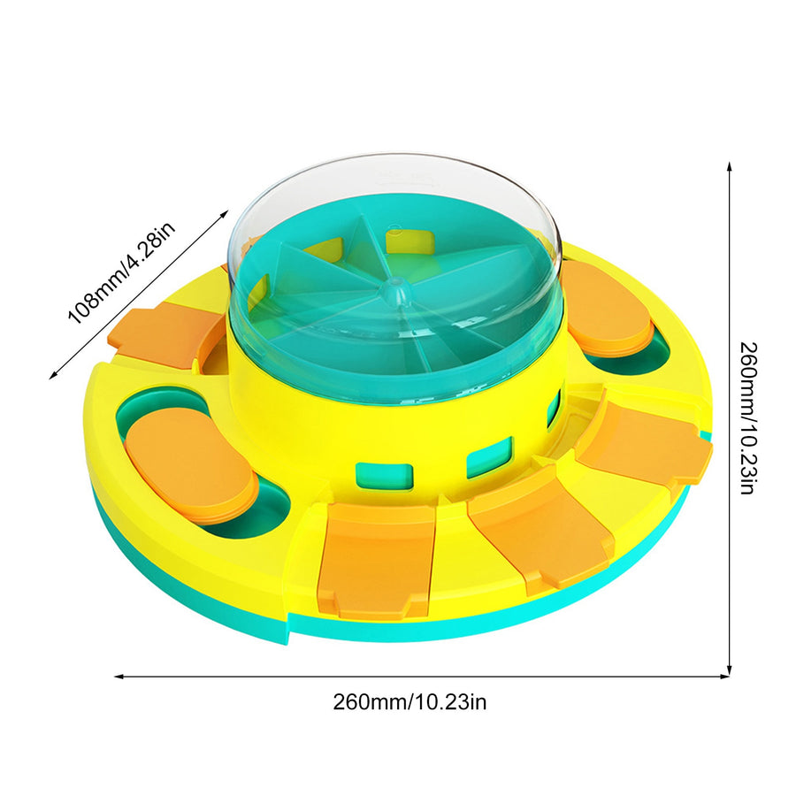 Interactive Puzzle Dog Feeder Toy