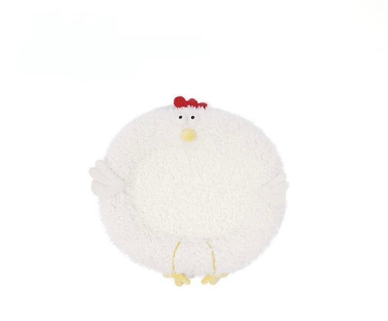 Cute Chicken Shaped Pet Mat