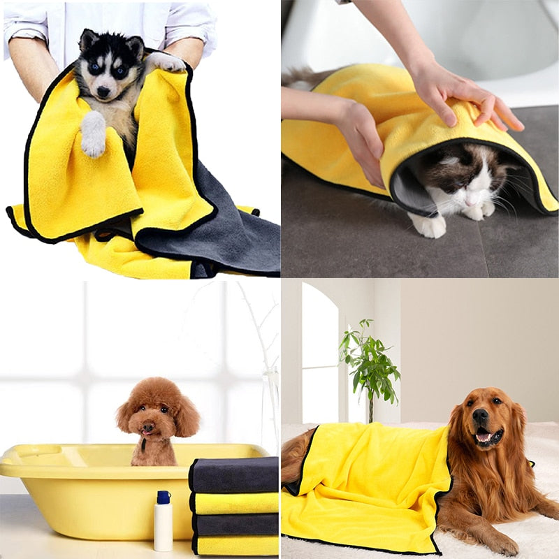 Quick Drying Pet Dog Towels