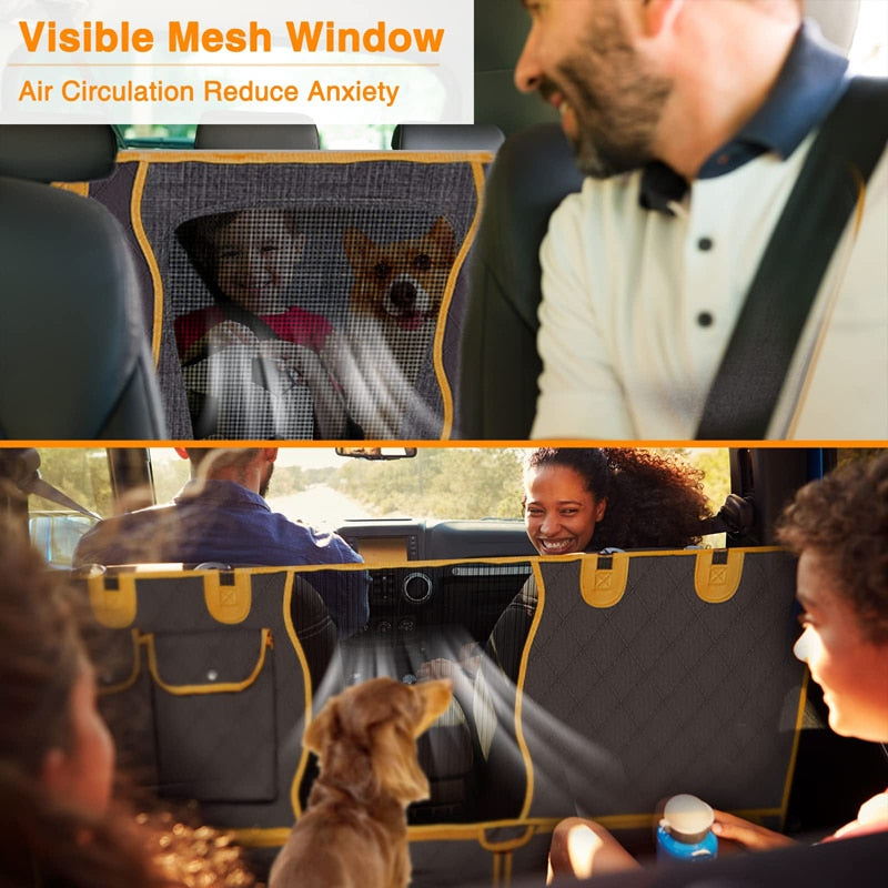 Durable Dog Side Flap Back Seat Cover