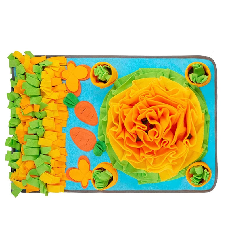 4 Layers Petals Dog Snuffle Mat