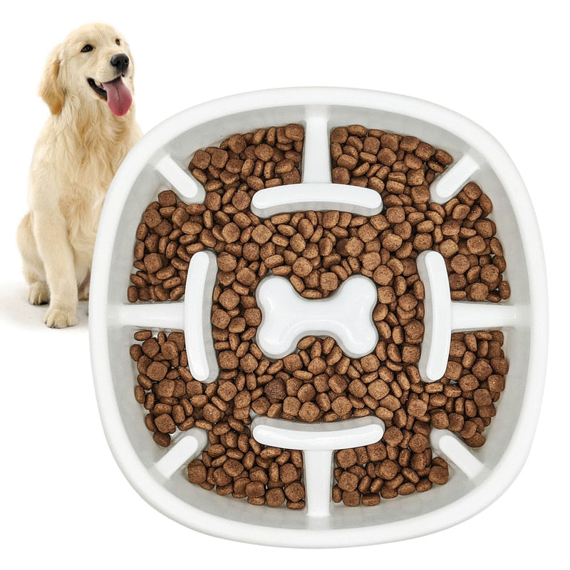 Fun Maze Dog Slow Feeder Bowl