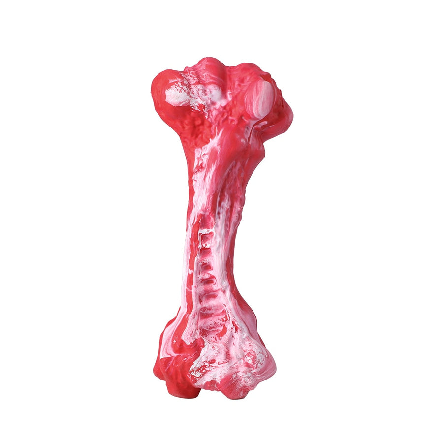 Aggressive Chewers Pink Bone Dog Toys