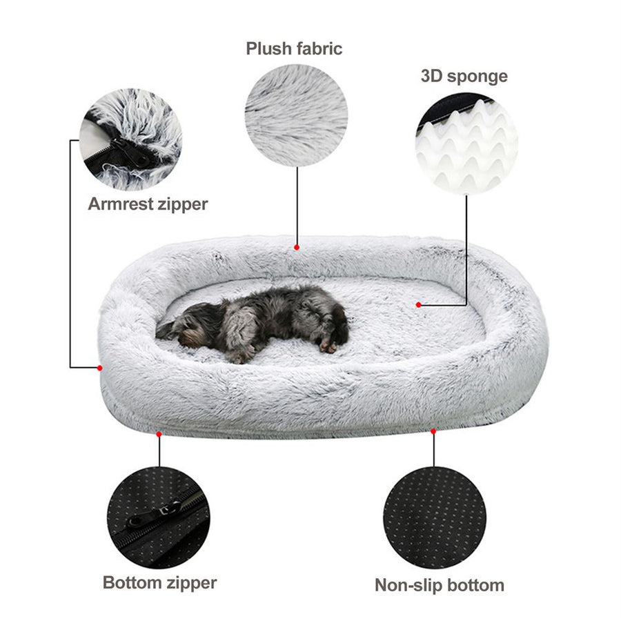 Super Large Round Cozy Pet Beds