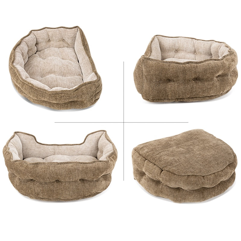 Luxury Silk Fillings Dog Bed