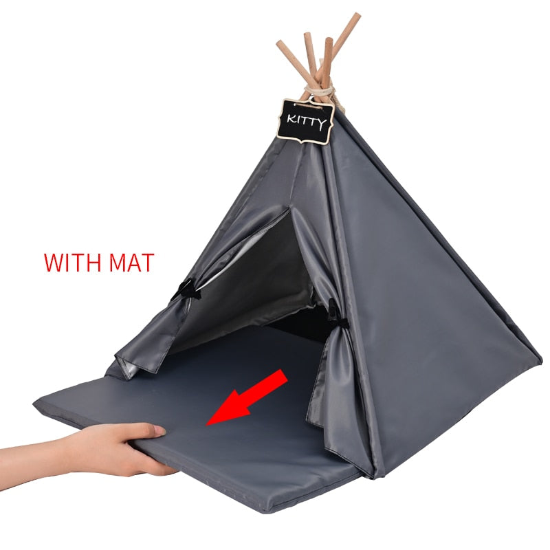 Teepee Cave Pet Tent House