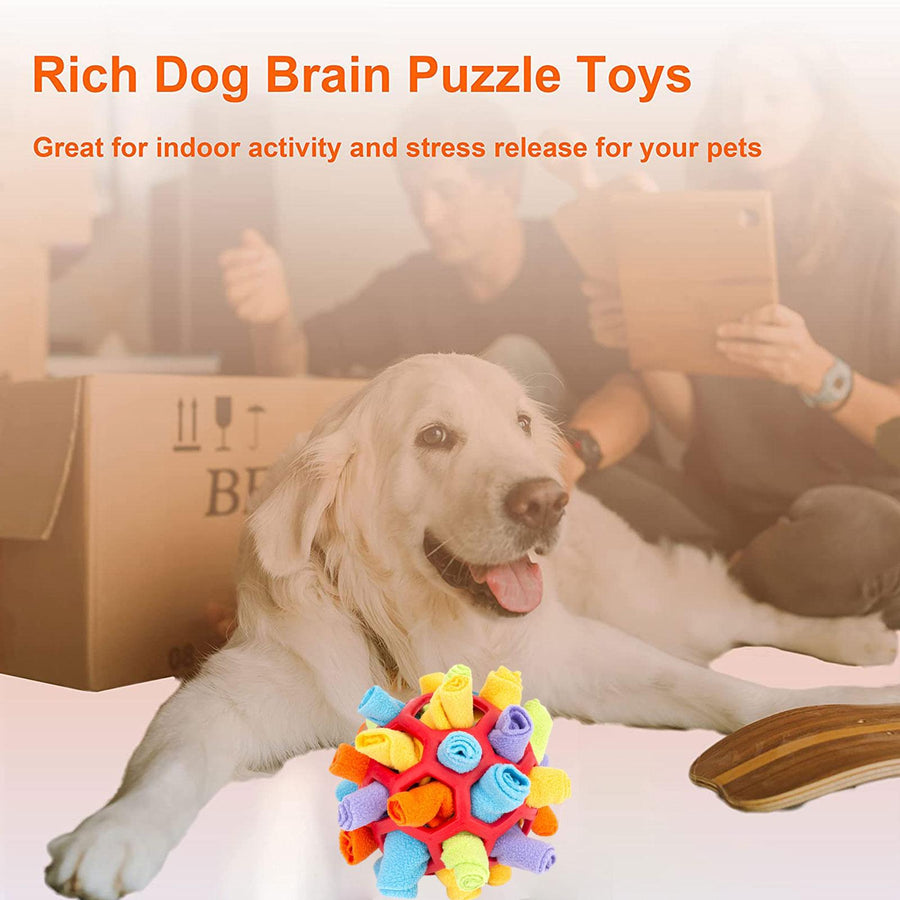 IQ Slow Food Puzzle Snuffle Ball