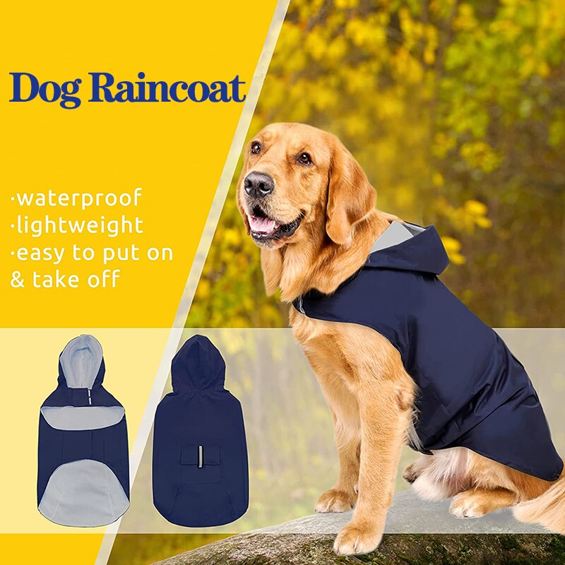 Big Dogs Reflective Raincoat