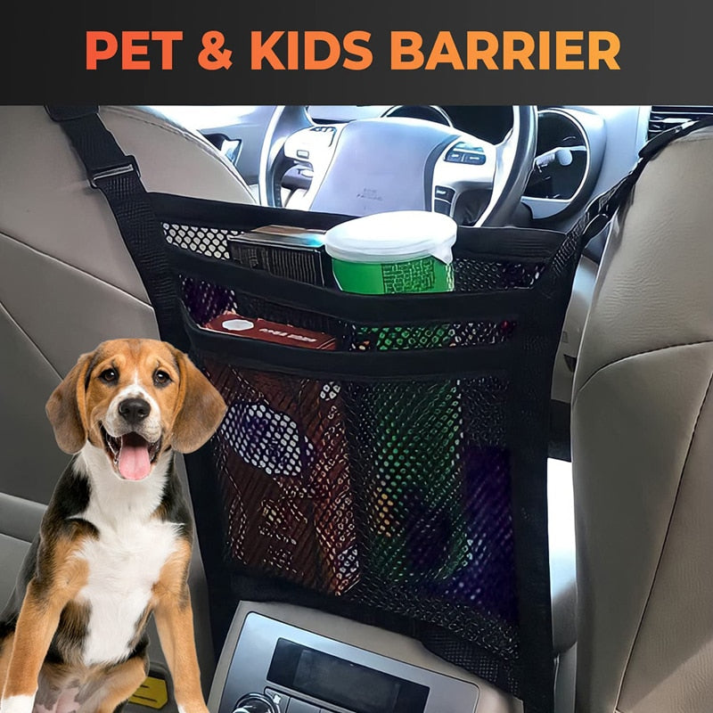 Durable 3 Layer Dog Car Net Barrier