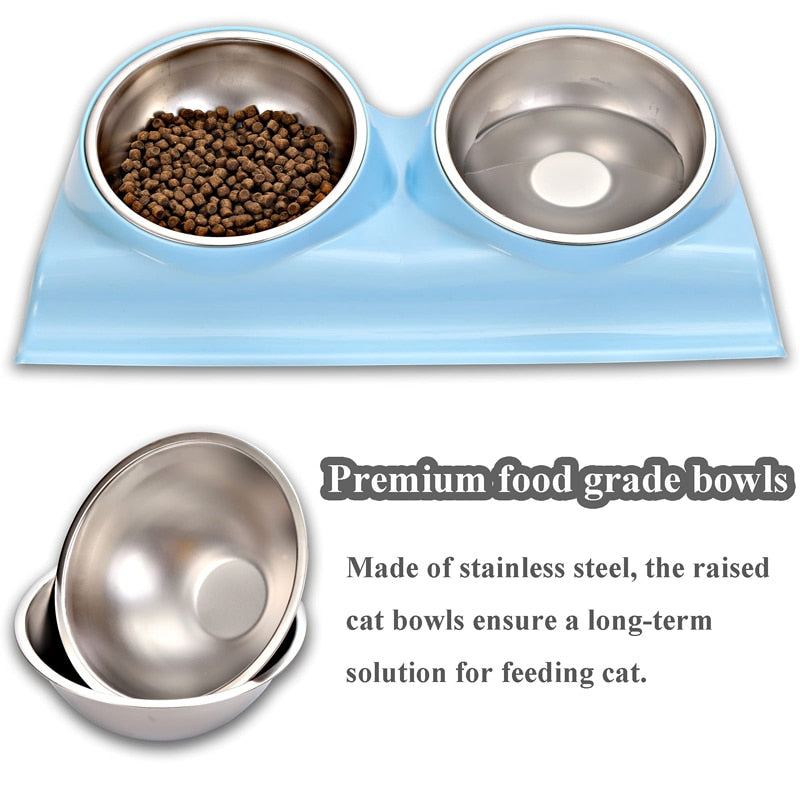 Eco Friendly Non Slip Tiled Dog Bowl