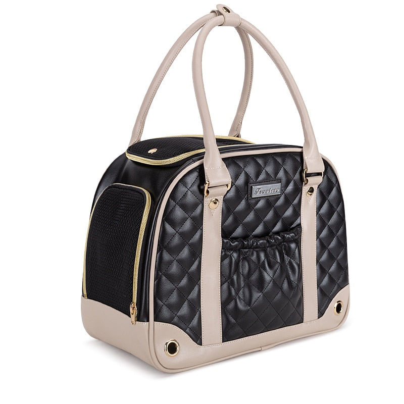 Luxury Design Leather Pet Handbag