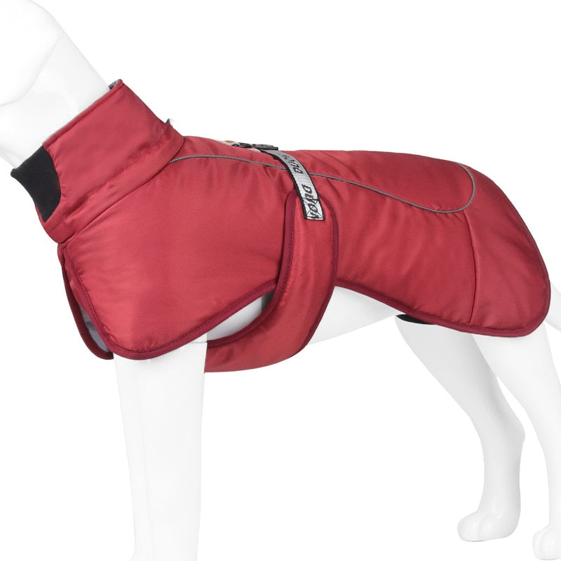 Reflective Turtleneck Cozy Dog Coat