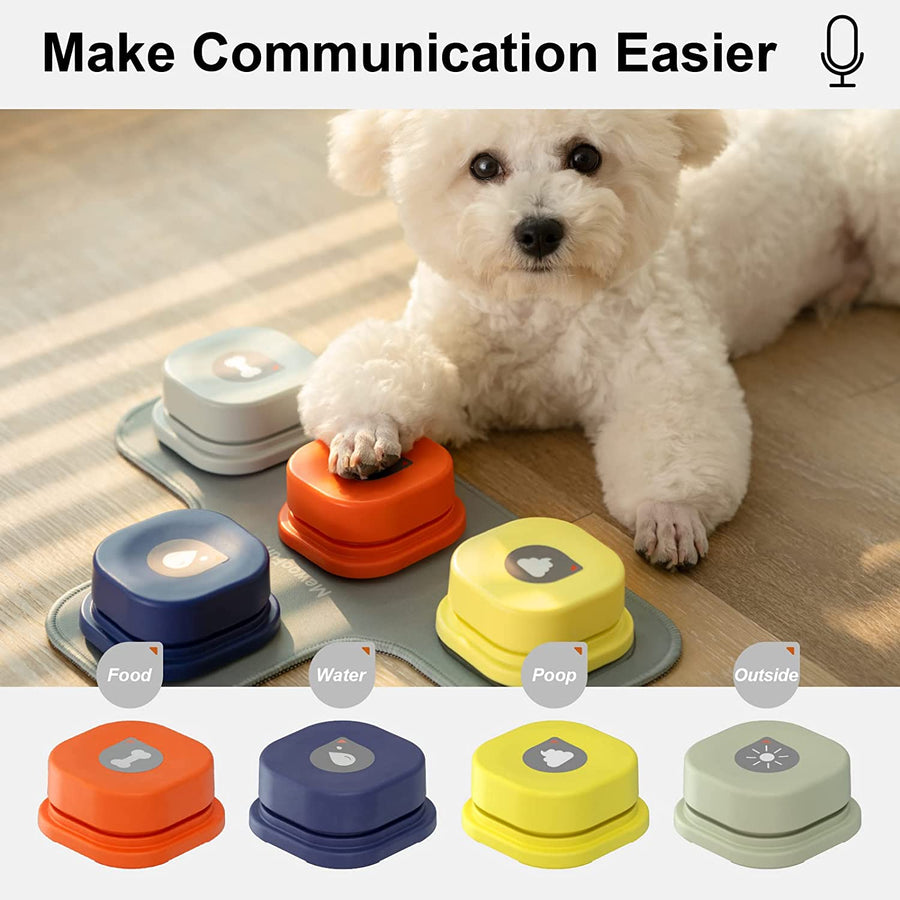 Interactive Bell Ringer Dog Talking Button