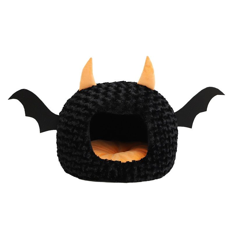 Little Devil Halloween Bats Pet Nest