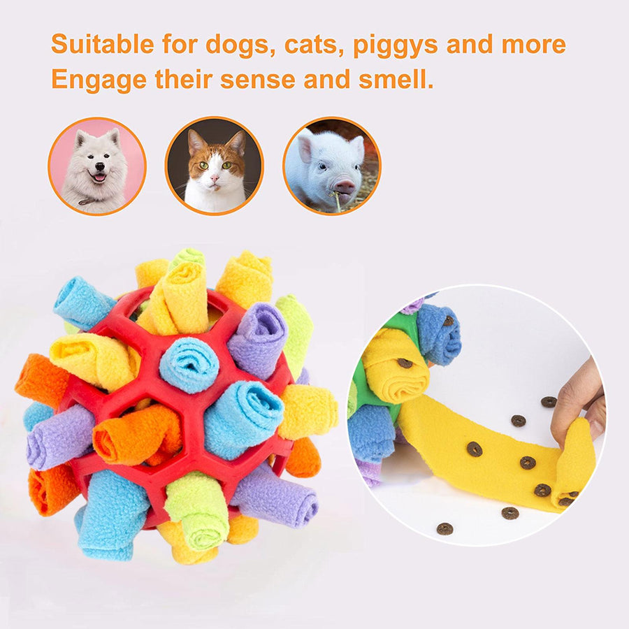 IQ Slow Food Puzzle Snuffle Ball