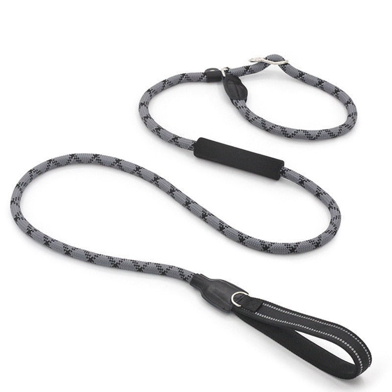 Foamed Cotton Padded Grip Dog Leash