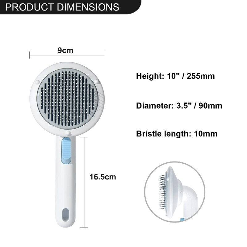 Self Cleaning Dog Grooming Brush