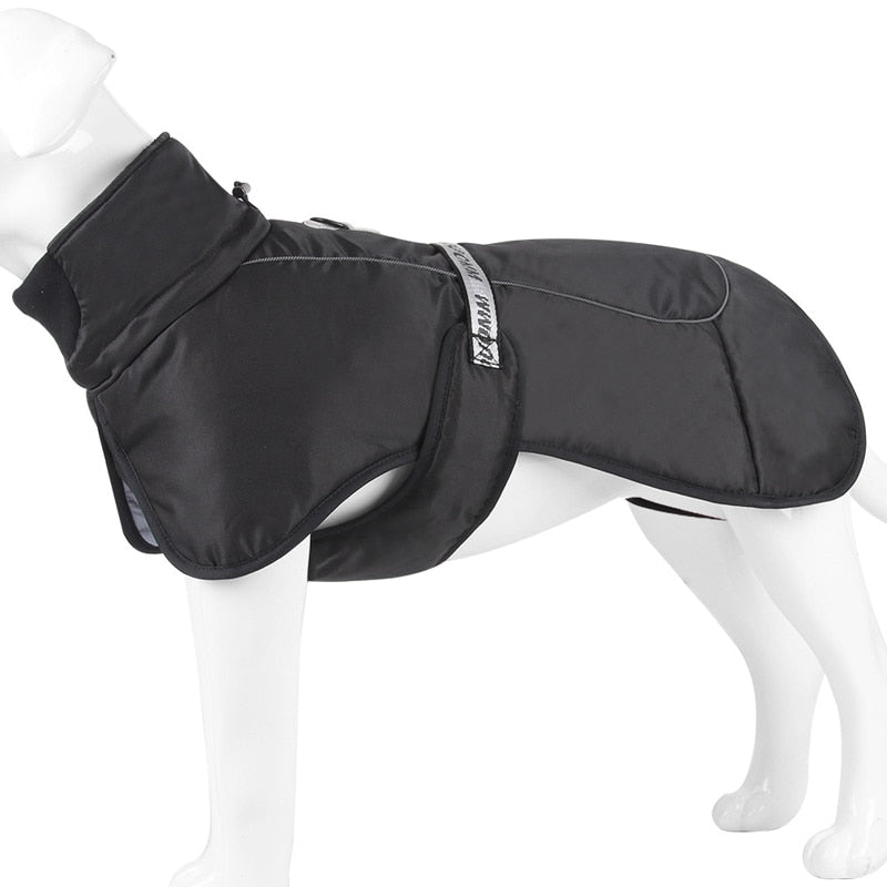 Reflective Turtleneck Cozy Dog Coat