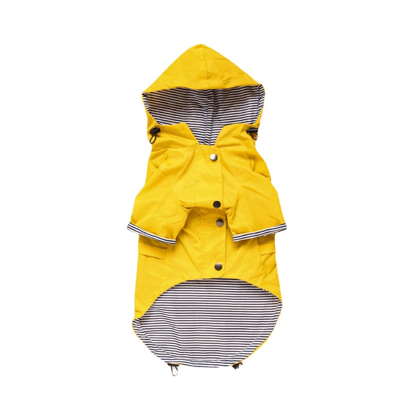 Double Layer Zip Dog Raincoat