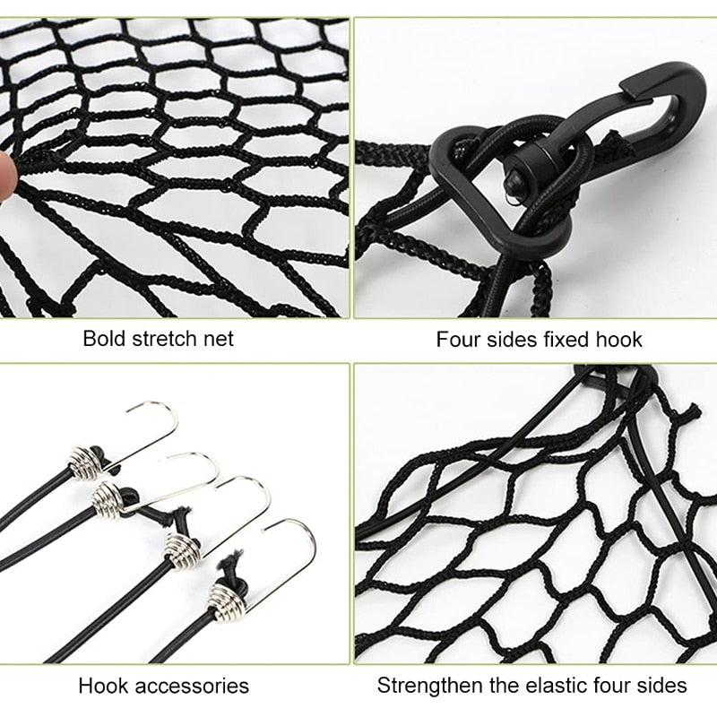 Adjustable Durable Dog Car Safety Barrier Net