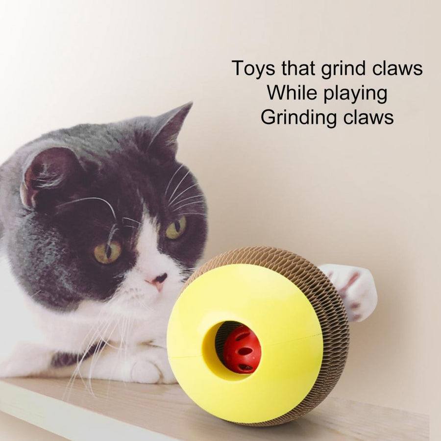 Cat Scratcher Ball Catnip Toy