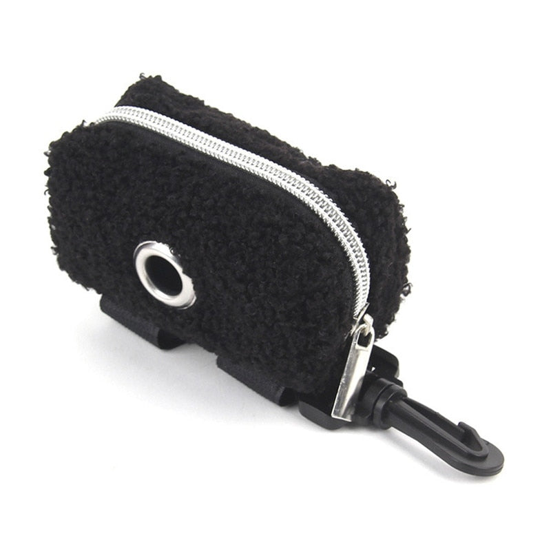 Fleece Dog Poop Bag Dispenser