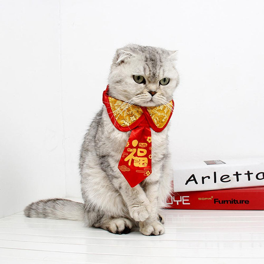 Chinese New Year Pet Bow Tie