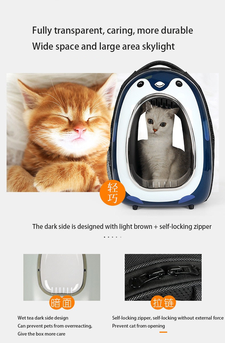 Smart Temperature Controlled Pet Backpack