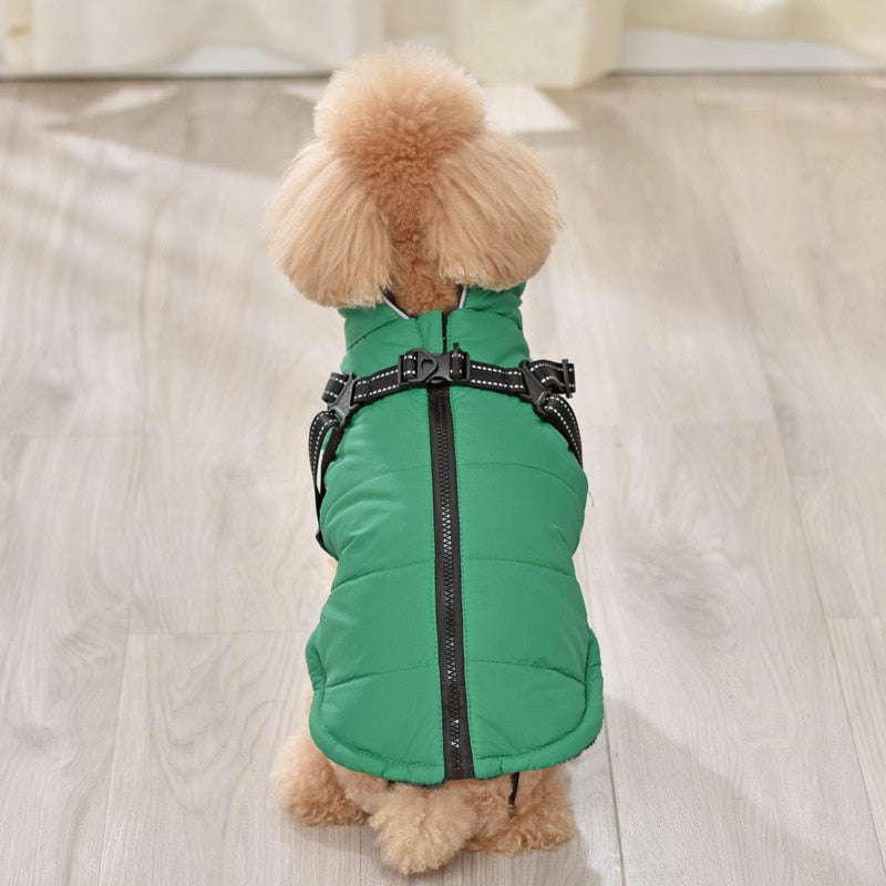 Winter Windproof Reflective Dog Coat