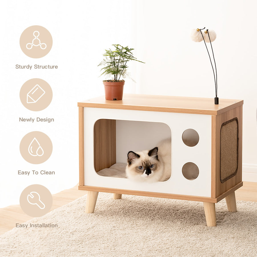 Luxury Sturdy Wooden Pet Condo