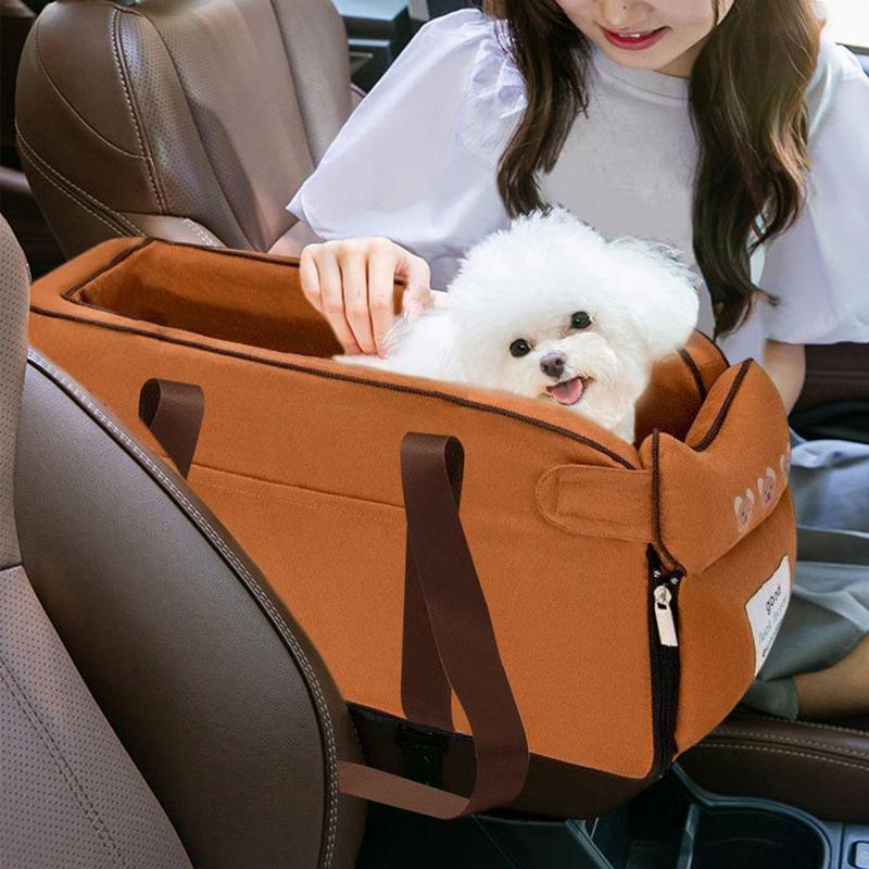 Dog Car Seat Armrest Carrier Bag