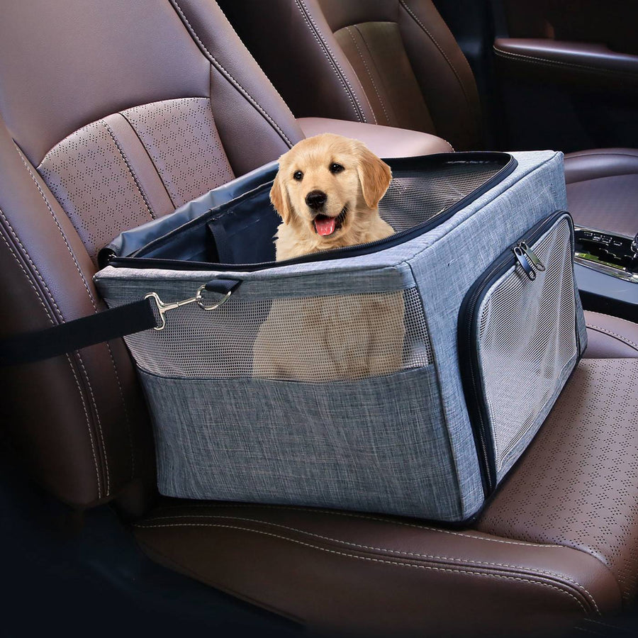 Dog Car Seat Booster With Seatbelt