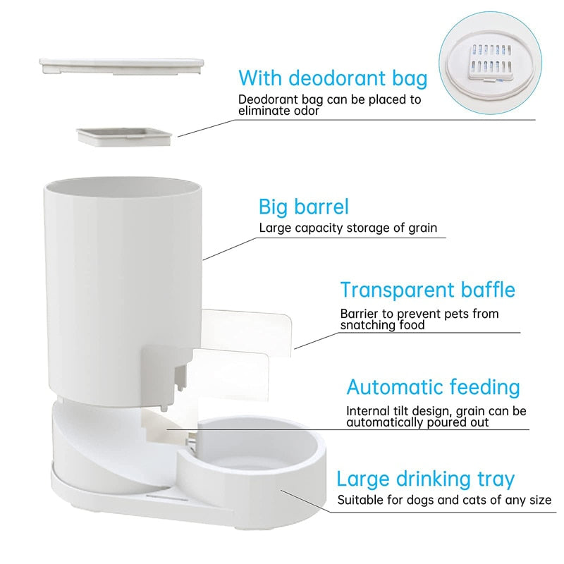 3L Automatic Large Capacity Dog Feeder