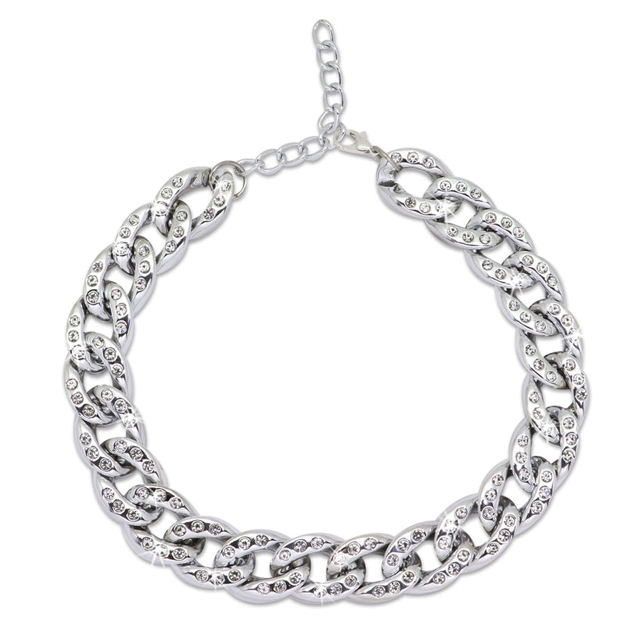 Luxury Crystal Necklace Dog Collar