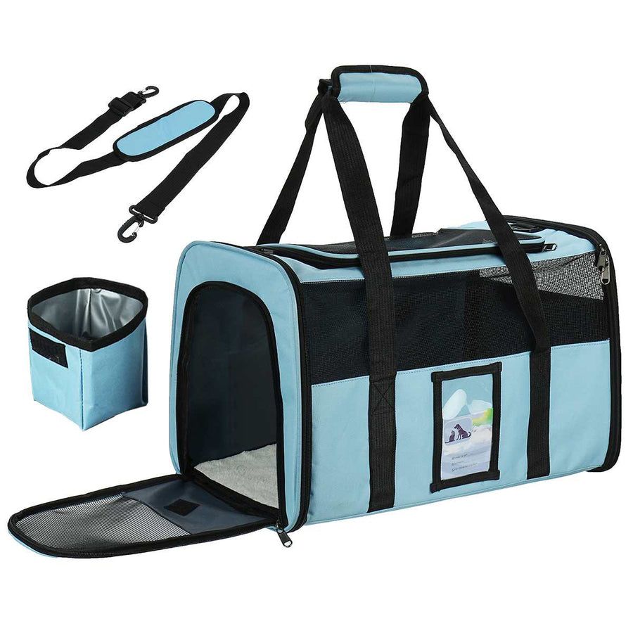 Folding Fabric Pet Carrier Bag