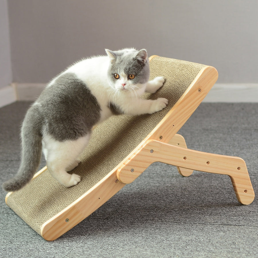 Wooden Cat Scratcher Board