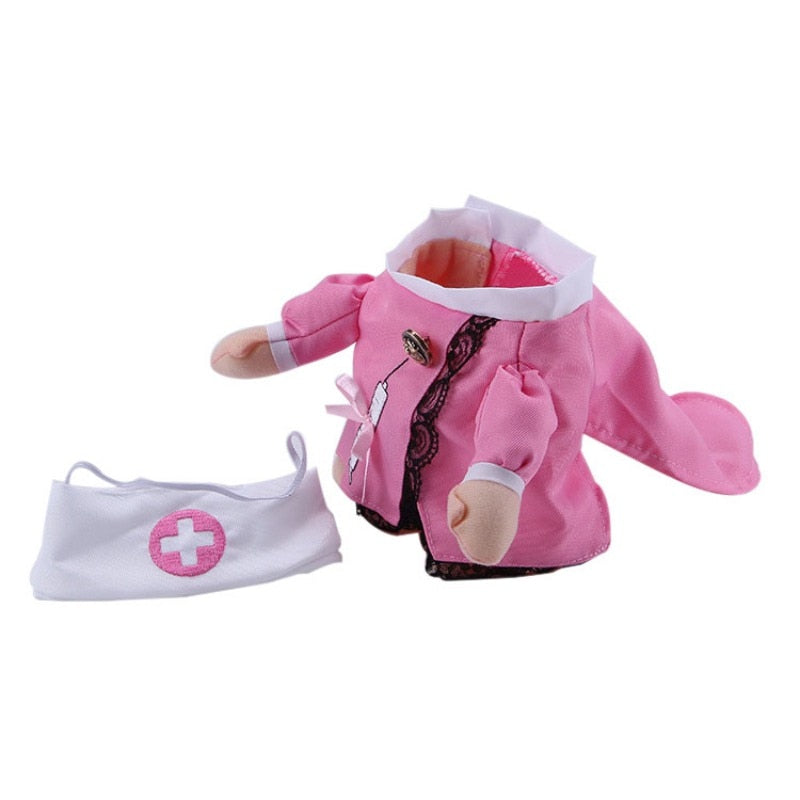 Kawaii Nurse Cosplay Dog Costumes